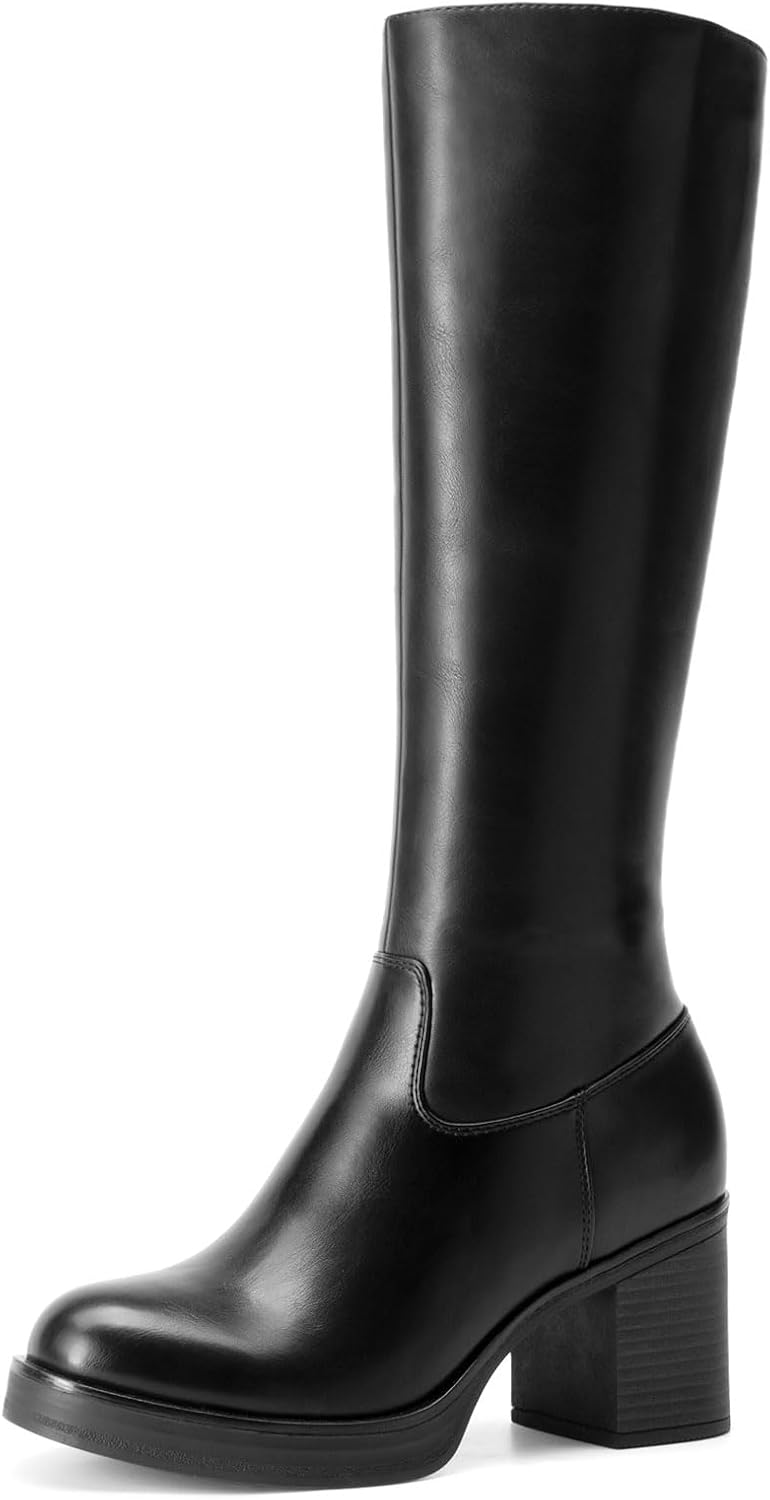 Women's Platform Knee High Boots, photo 1