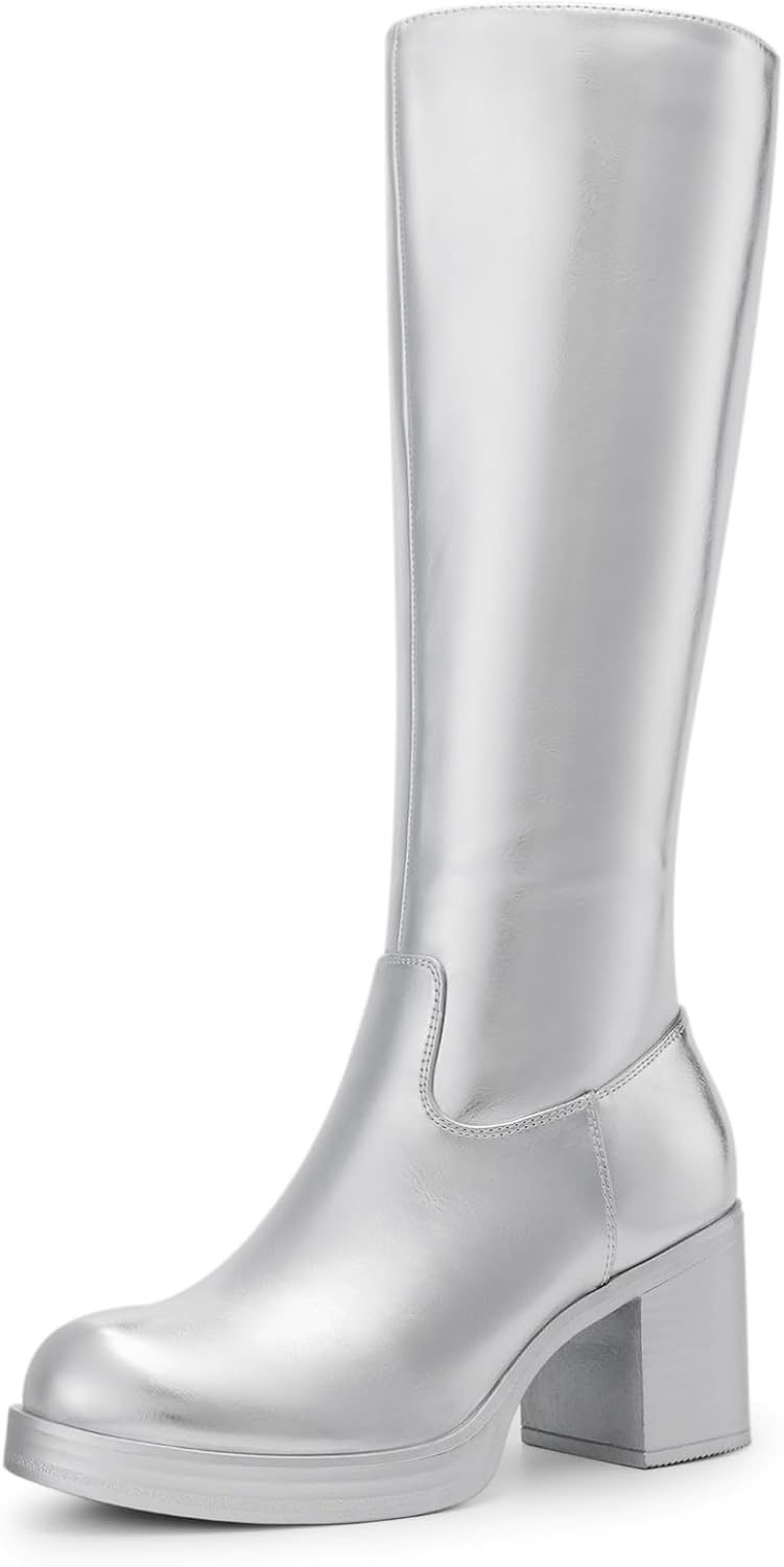 Women's Platform Knee High Boots, photo 2