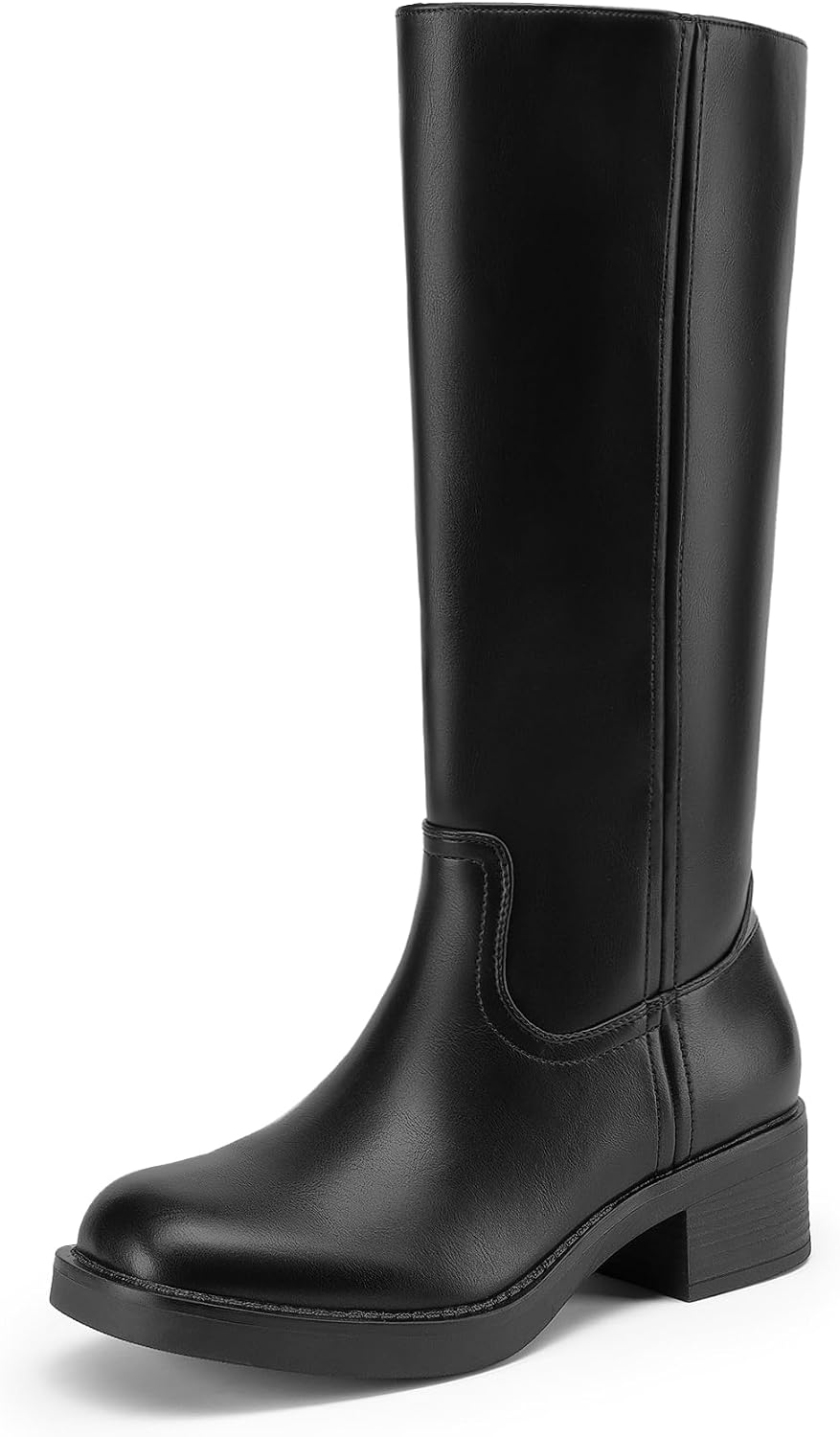 Women's Platform Knee High Riding Boots, photo 2
