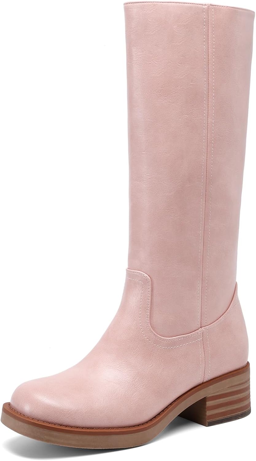Women's Platform Knee High Riding Boots, photo 7