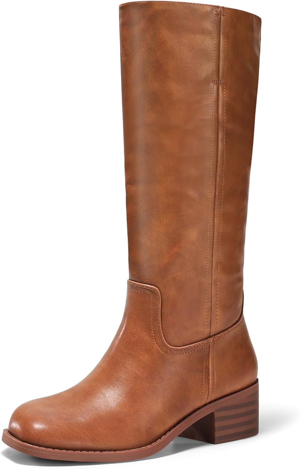 Women's Square Toe Knee High Boots, photo 1