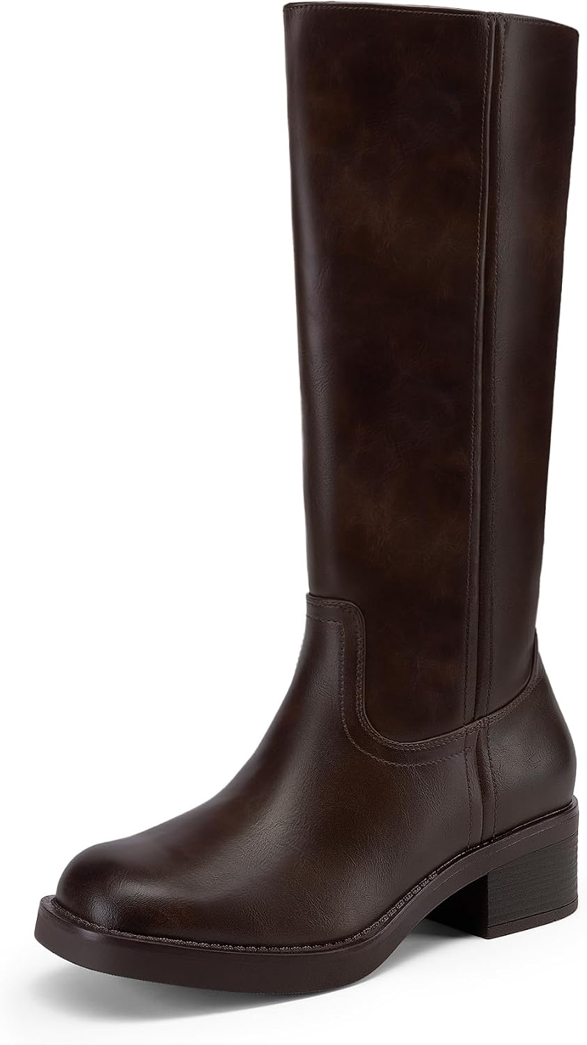 Women's Platform Knee High Riding Boots, photo 3