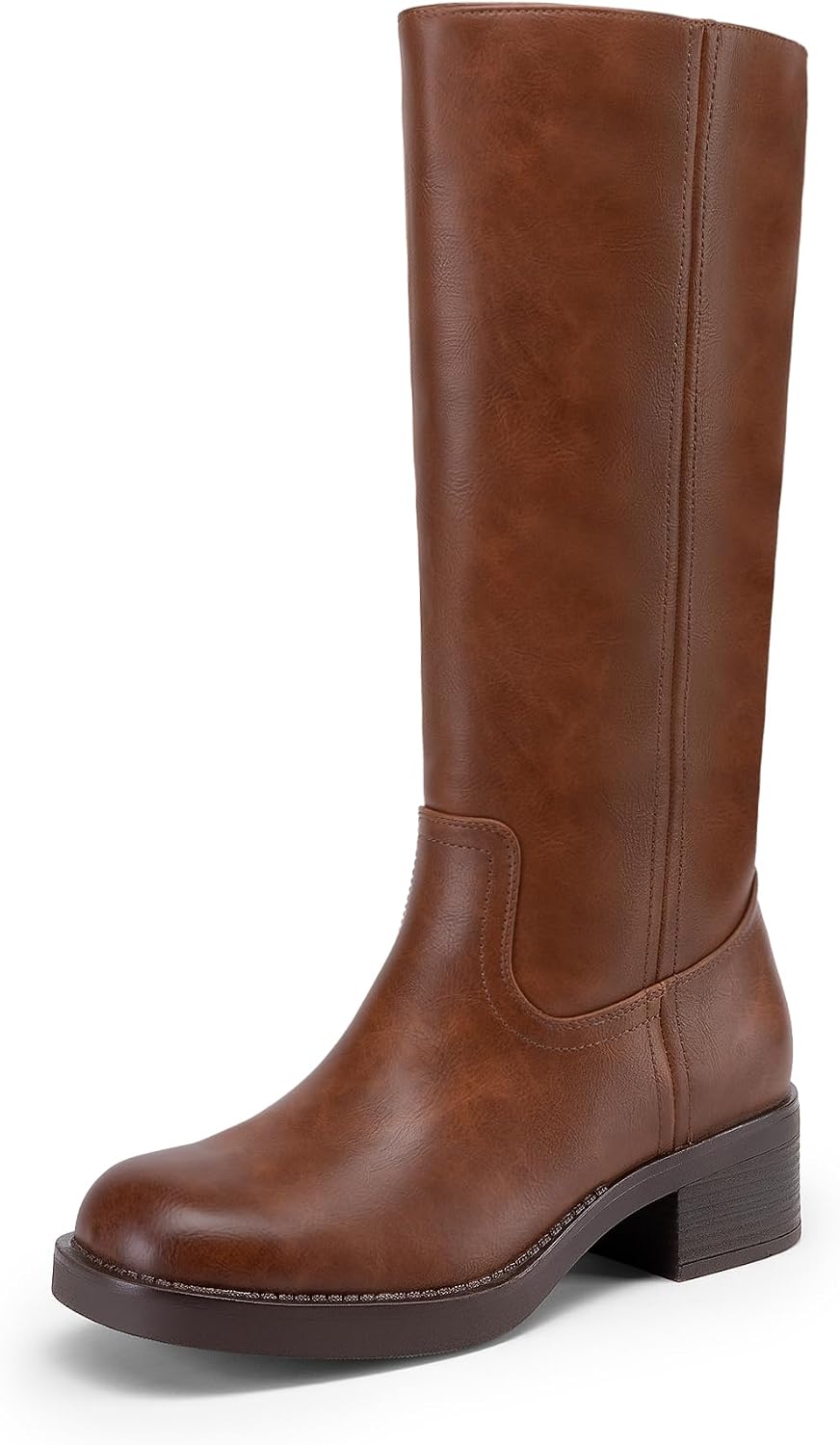 Women's Platform Knee High Riding Boots, photo 5