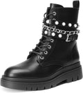 Women's Lace Up Combat Ankle Booties, photo 1