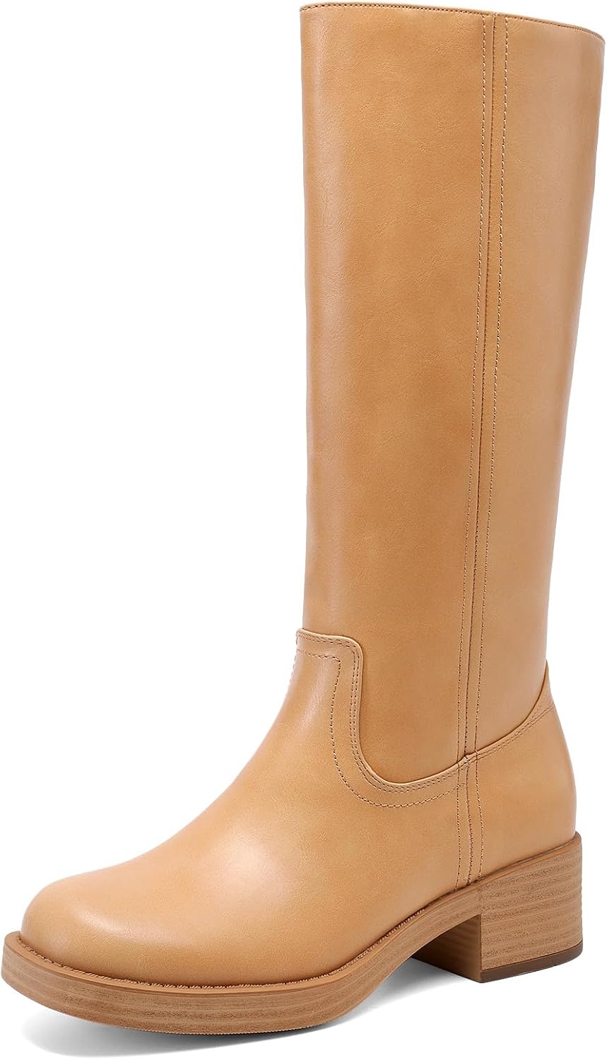Women's Platform Knee High Riding Boots, photo 4
