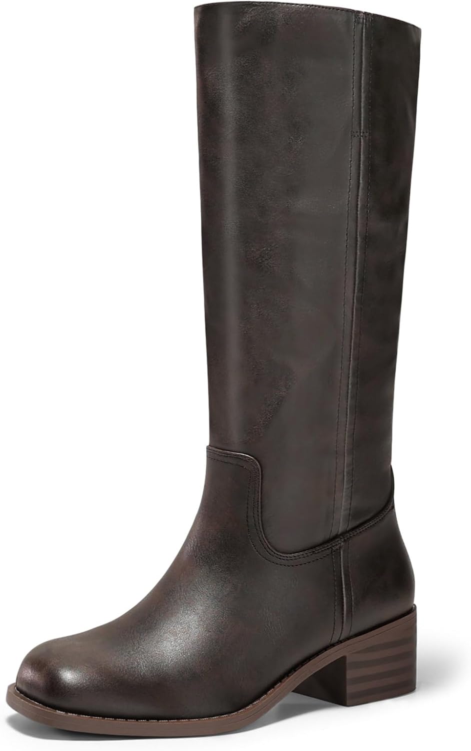 Women's Square Toe Knee High Boots, photo 4