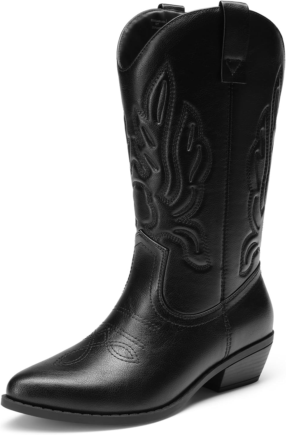 Women's Stitched Embroidery Cowgirl Boots, photo 3