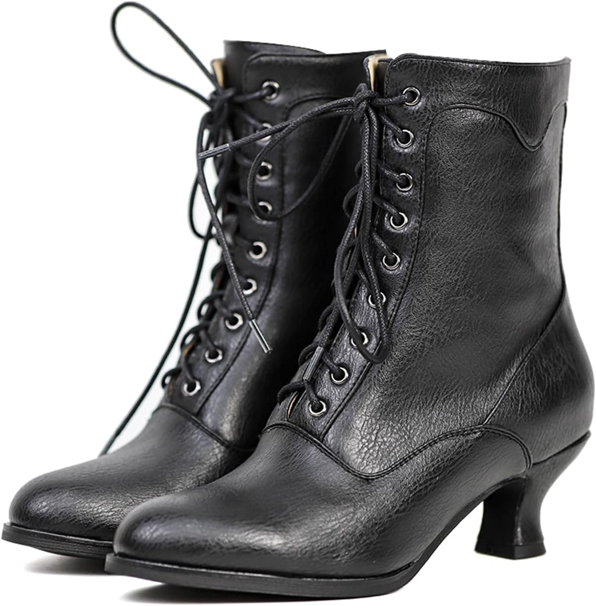 Women's Victorian Lace Up Boots, photo 1