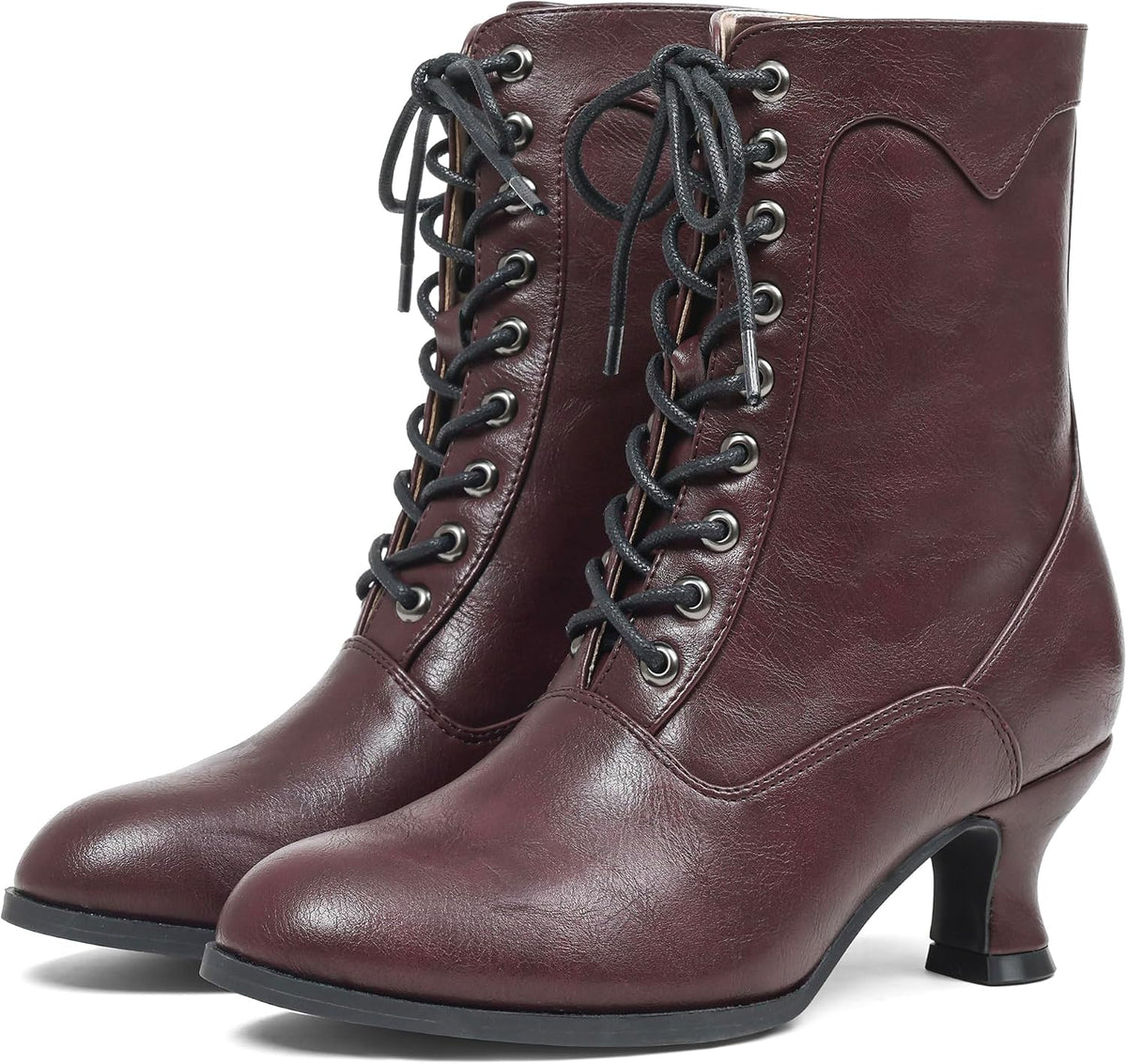 Women's Victorian Lace Up Boots, photo 3
