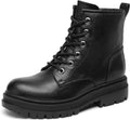 Women's Lace Up Combat Ankle Boots, photo 1