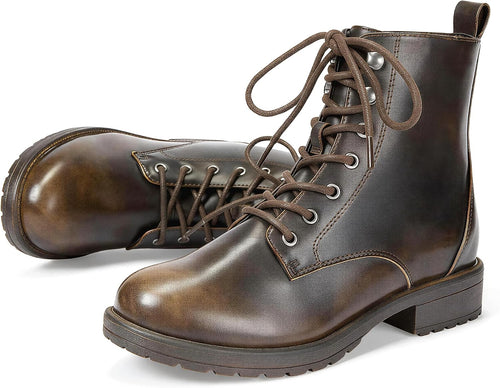 Women's Combat Ankle Boots, photo 1